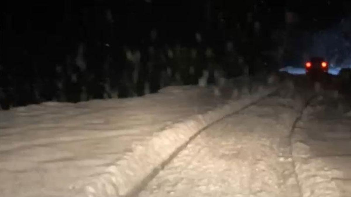 Çamlıhemşin’in yüksek kesimlerinde yoğun kar yağışı etkili oldu