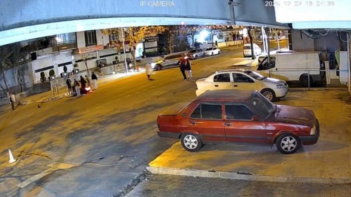 Diyarbakır'da oomobilin çarptığı motokurye yaralandı