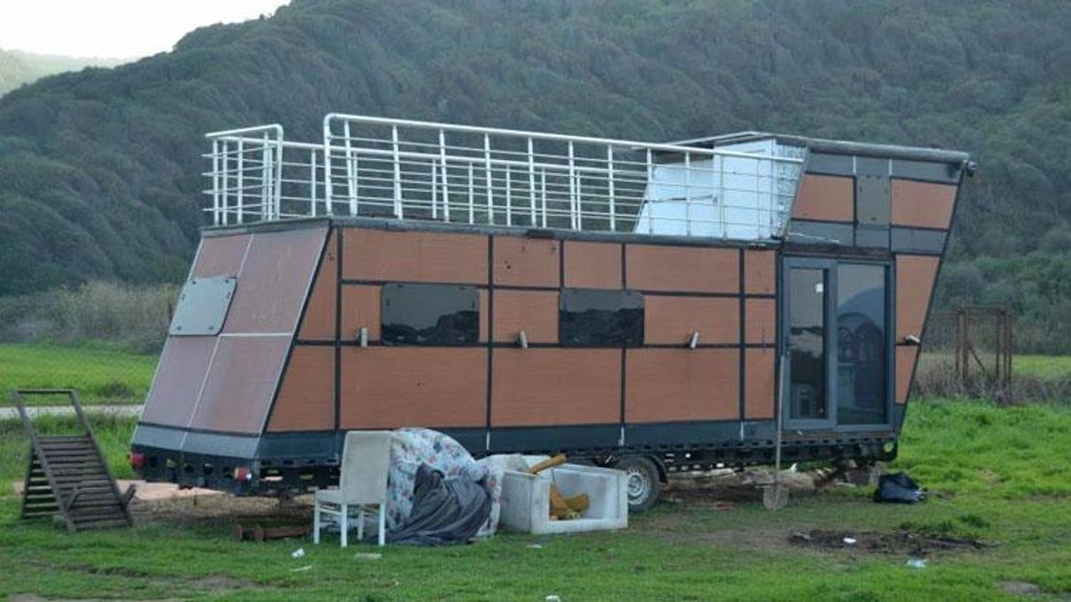 Bursa Mudanya'da çalınan tiny house bulundu, şüpheli tutuklandı