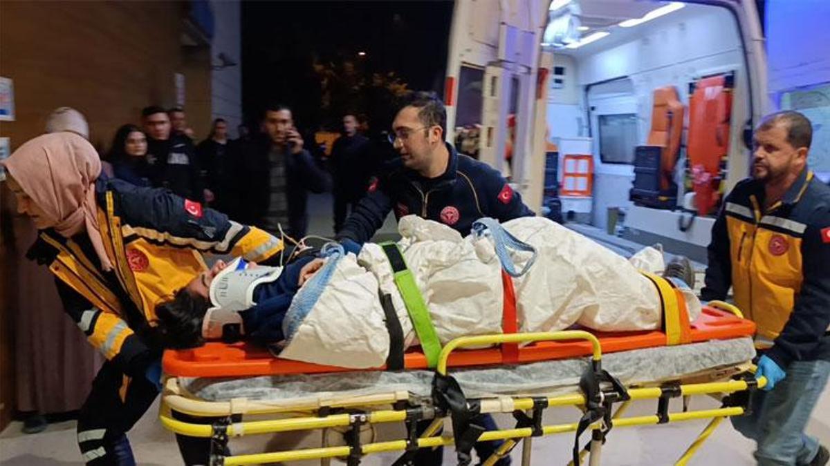 İnegöl'de yük asansöründe sıkışan kadın işçi yaralandı