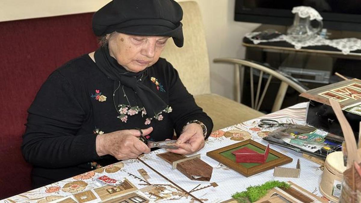 Edirne'de bu işi ondan başka yapan yok! İnşaat ustası babasından ilham alıp başladı: Ürettiklerine talep yağıyor!