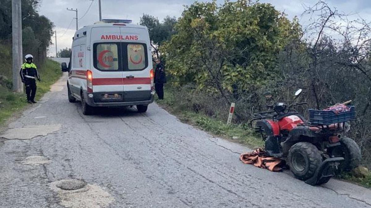 Mudanya'da ATV kazası: 1'i ağır 2 kişi yaralandı