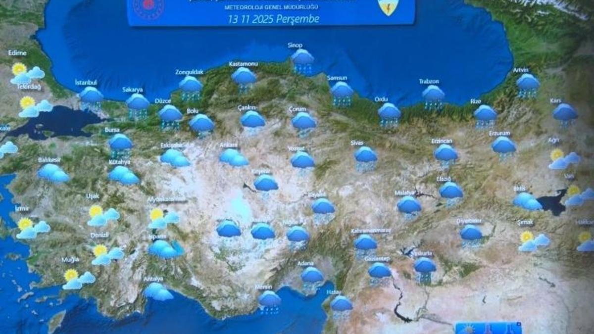 7 Aralık Gaziantep hava durumui: Bugün Gaziantep'te yağış var mı?