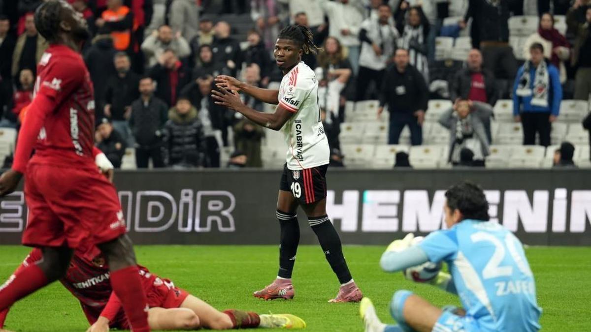 Gaziantep, Beşiktaş'a evinde çelme taktı