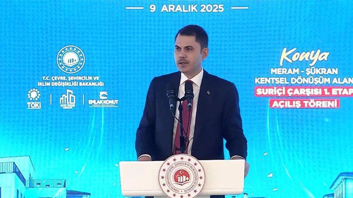 Konya tarihinin en kapsamlı projesi! Açılış Bakan Kurum’un katılımıyla gerçekleşti