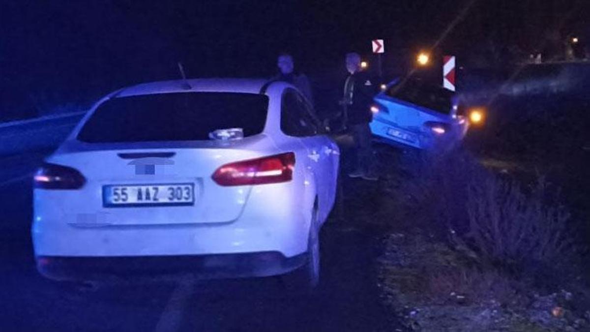 Samsun Havza'da zincirleme trafik kazasında 3 kişi yaralandı