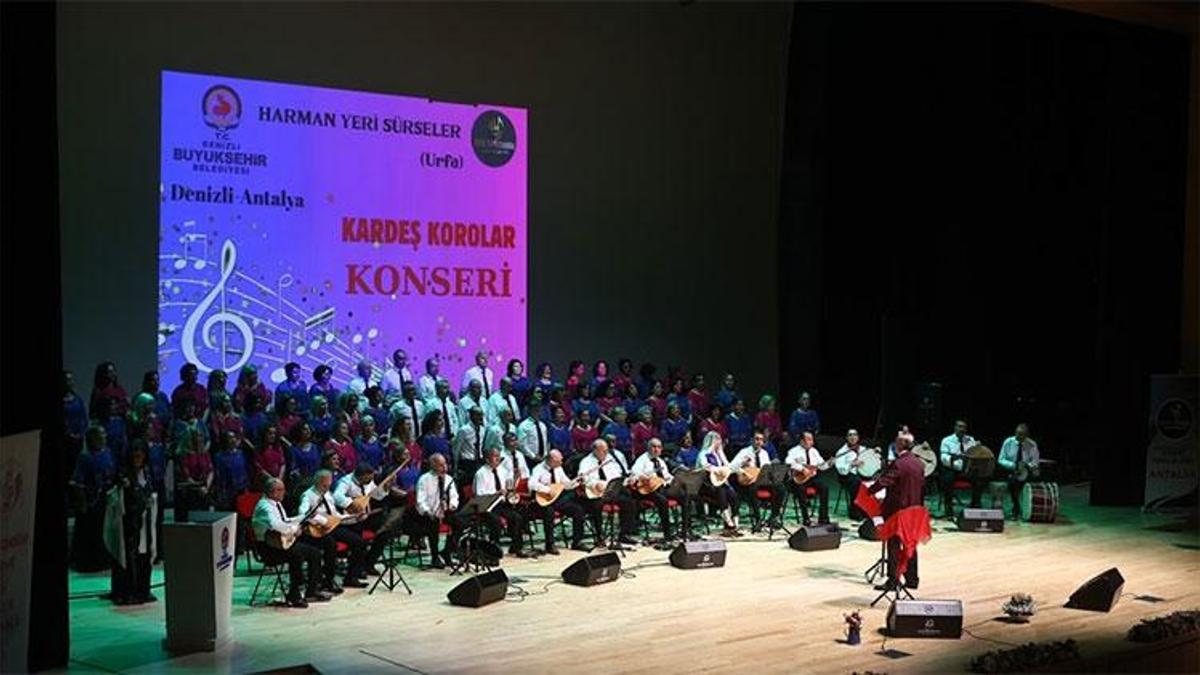 Denizli Büyükşehir’den “Kardeş Korolar” buluşması