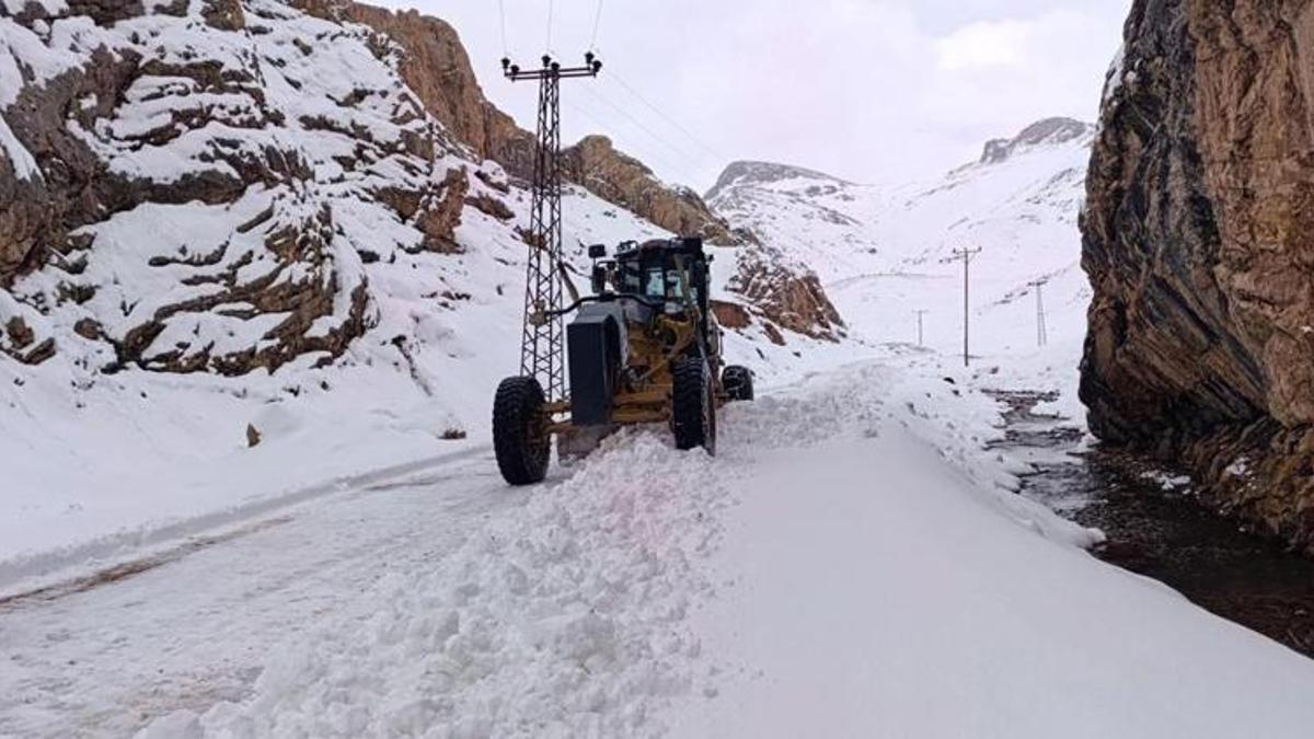 Kar yağışı Van'ı esir aldı! Onlarca köyle bağlantı koptu