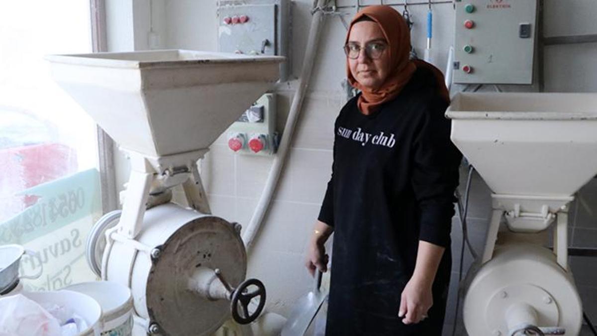 Burdur'da bu işi yapan tek kadın! Baba yadigarı işletmeye sahip çıktı