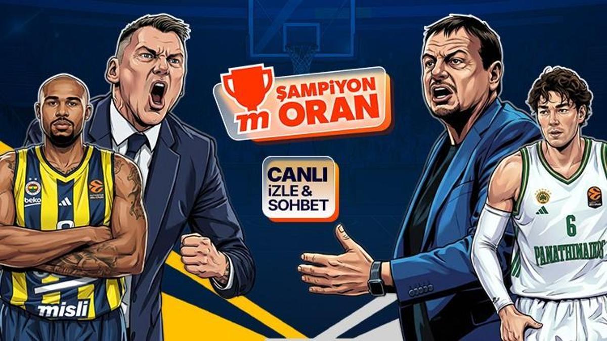 Fenerbahçe, EuroLeague'de Panathinaikos'u ağırlıyor! Maçın heyecanı canlı yayın, canlı sohbet ve Şampiyon Oranlar ile Misli'de