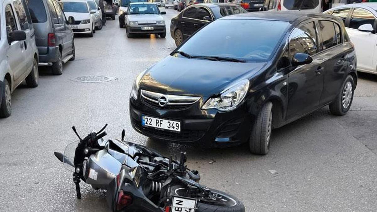 Edirne Keşan’da 2 ayrı kazada 3 kişi yaralandı