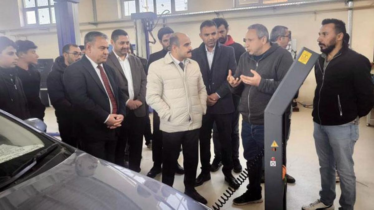 Şanlıurfa’da geliştirilen otomatik lastik şişirme makinesi için patent başvurusu yapıldı
