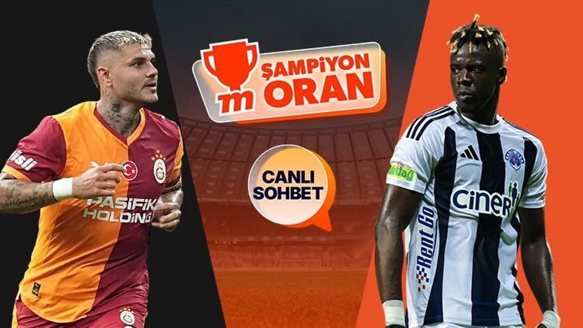 Galatasaray, Süper Lig'de Kasımpaşa'yı konuk edecek! Maçın heyecanı canlı sohbet ve Şampiyon Oranlar ile Misli'de