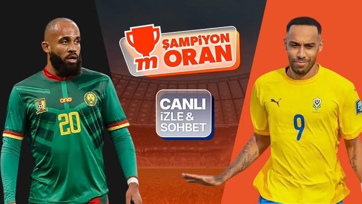 Lemina'lı Gabon, Kamerun karşısında! Afrika Uluslar Kupası'nın heyecanı canlı yayın, canlı sohbet, Şampiyon Oranlar ile Misli'de