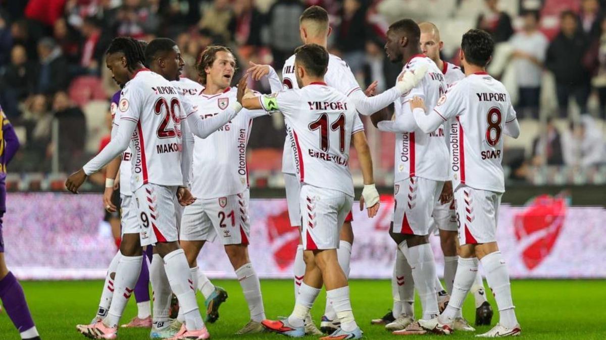 Samsunspor, Türkiye Kupası'nda Eyüpspor'u geçti