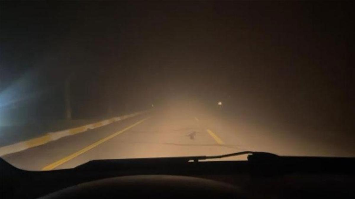 Sivas’ta yoğun sis hava ulaşımını olumsuz etkiledi: Görüş mesafesi 5 metreye düştü