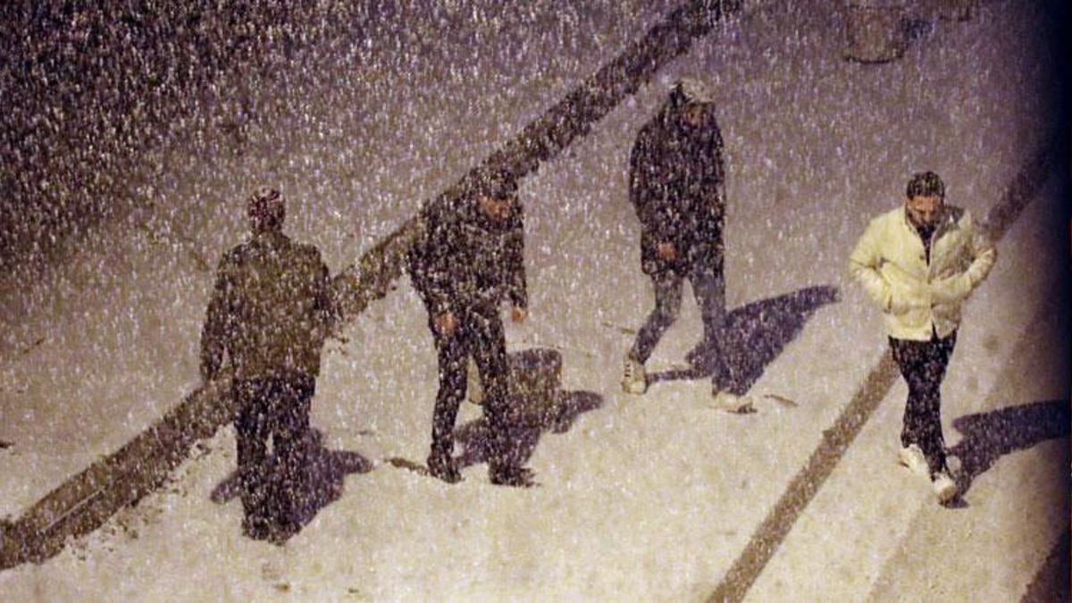 Van kent merkezinde kar yağışı etkili oldu