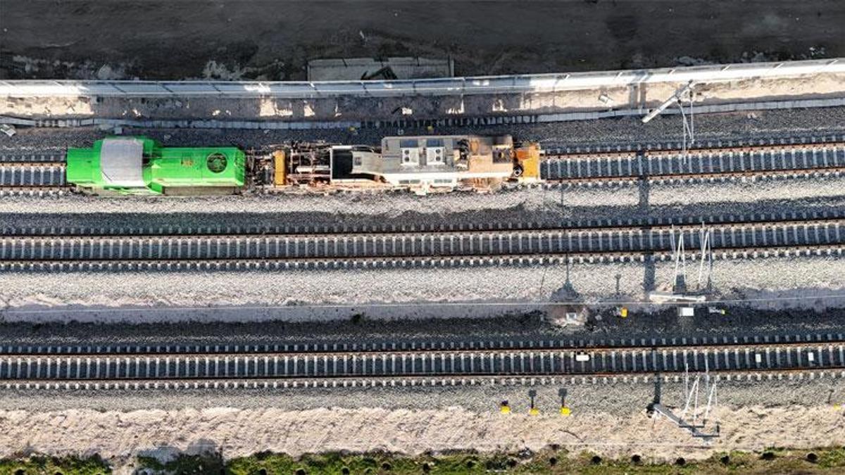 Edirne'de dev projede sona gelindi: Hızlı tren projesinin yüzde 98'i tamamlandı