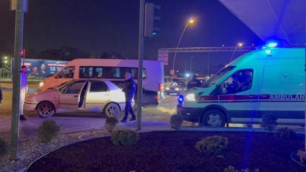 Kayseri’de otomobille hafif ticari araç çarpıştı: 1 yaralı