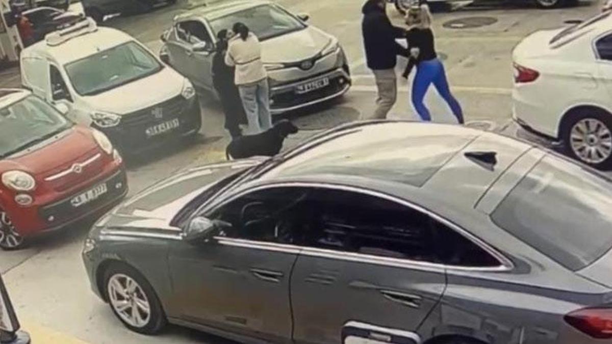 Muğla Bodrum’da maddi hasarlı kazanın kavgası büyük oldu