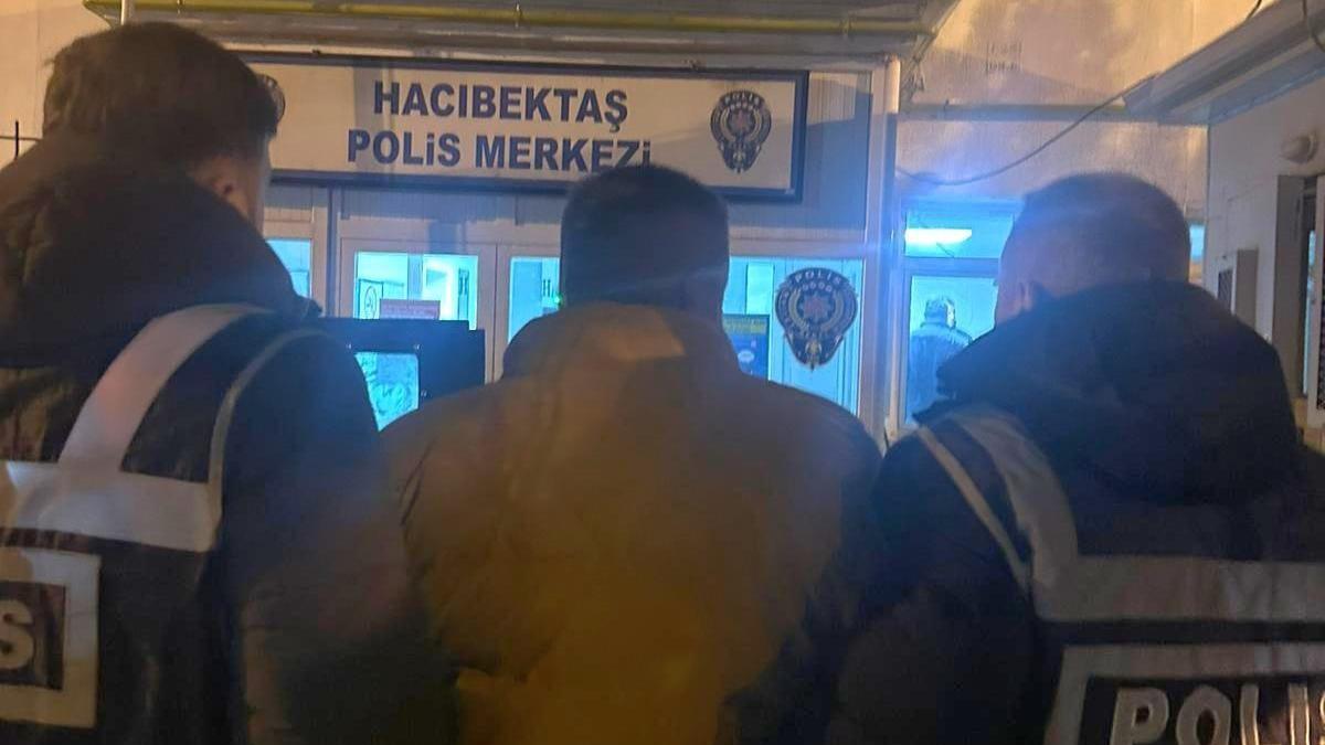 Nevşehir’de bahçe kapıları çalan şüpheli yakalandı