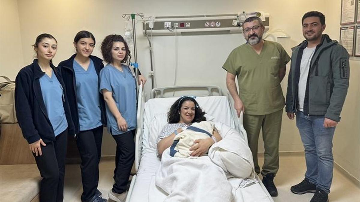 Gaziantep’te yeni yılın ilk bebeği Ayaz oldu