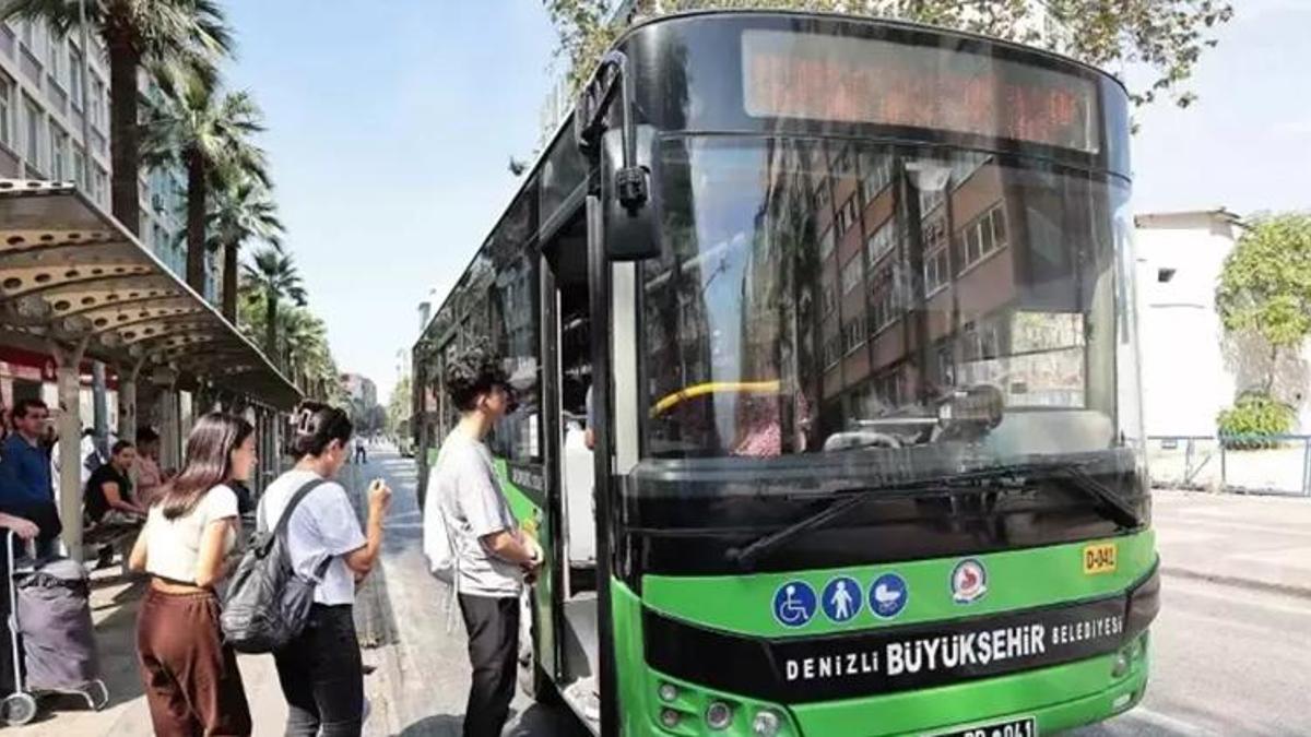 Denizli toplu taşıma saat kaça kadar çalışıyor? 1 Ocak sefer saatleri (Otobüs)