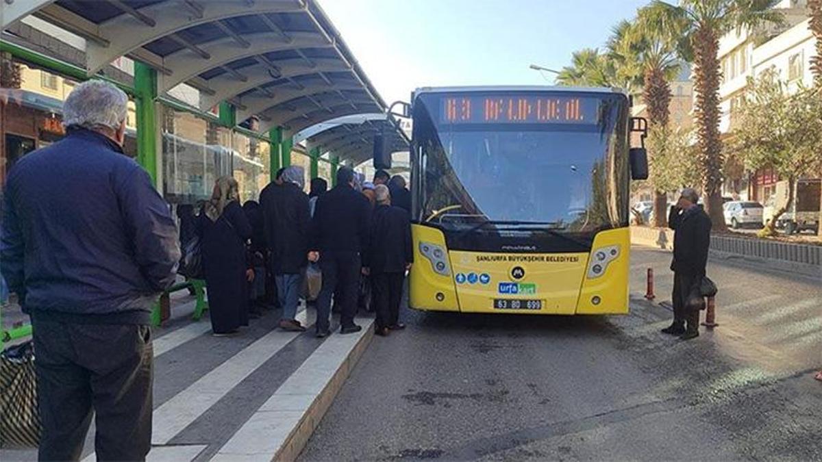 Şanlıurfa toplu taşıma yılbaşında ücretsiz mi? Şanlıurfa 1 Ocak'ta otobüs ve tramvay ücretsiz mi?
