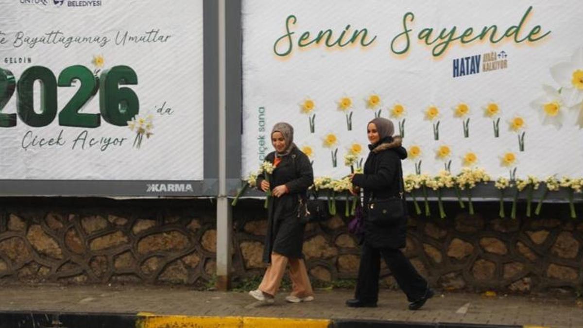 Hatay'da 2026 yılının ilk hediyesi! Görenler hemen aldı