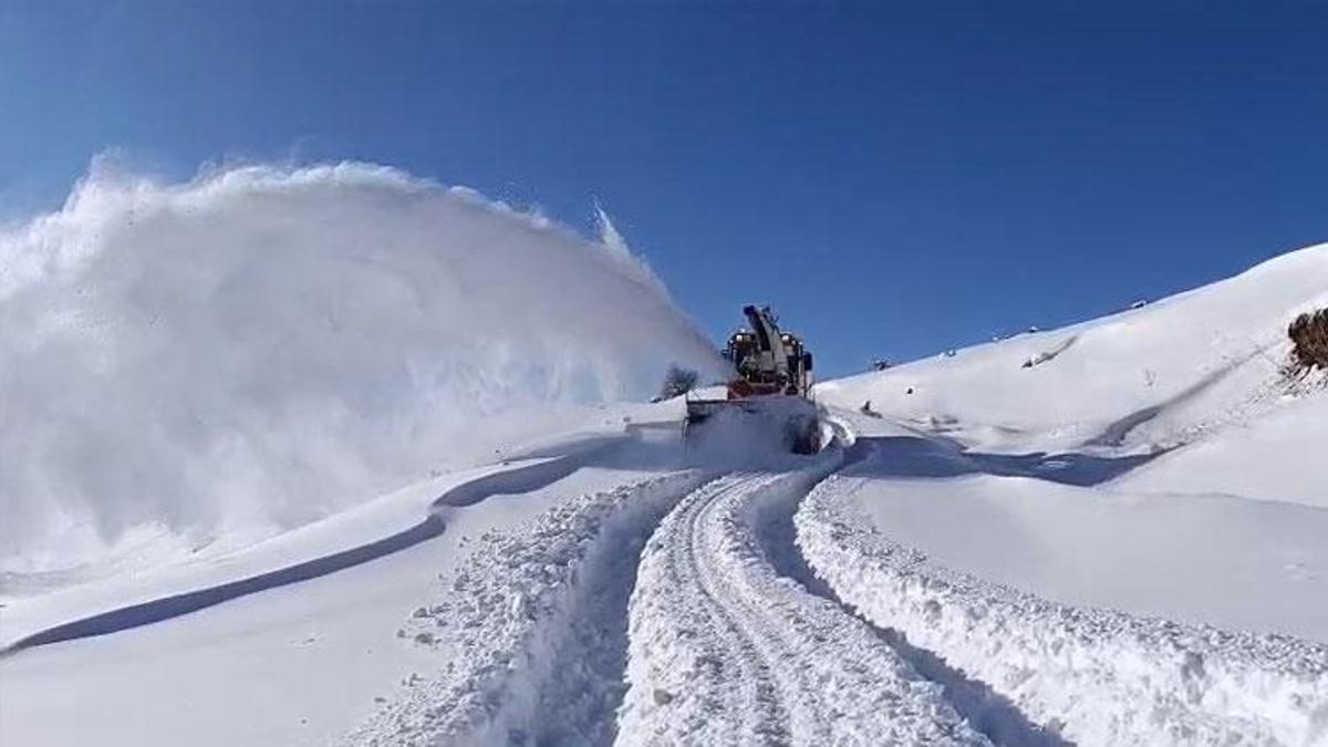 Kar nedeniyle Elazığ’da 259 köy yolu kapandı