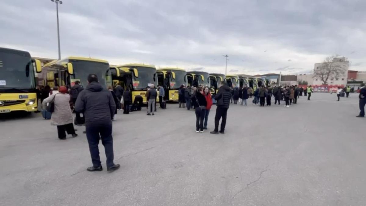 Bursa Terminali’nde yılbaşı dönüş yoğunluğu