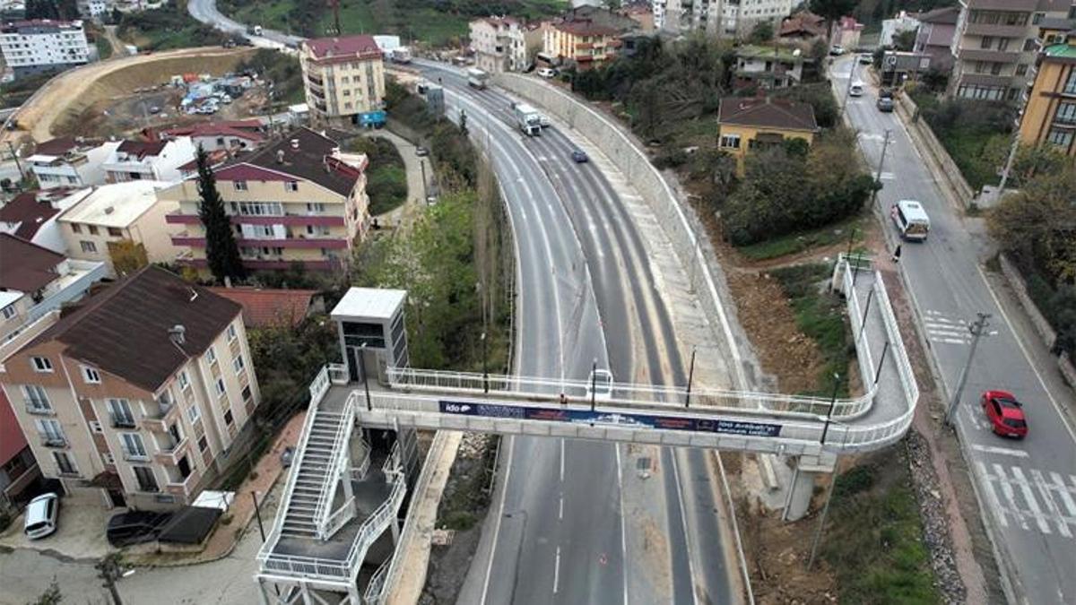 Gebze trafiğine büyük dokunuş: Köprülü kavşakta çalışmalar tüm hızıyla sürüyor