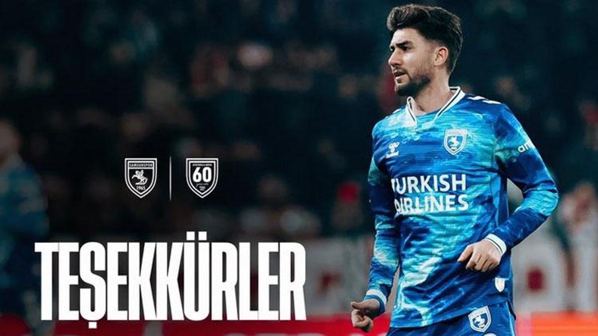 Samsunspor'da bir ayrılık daha! Resmen açıklandı