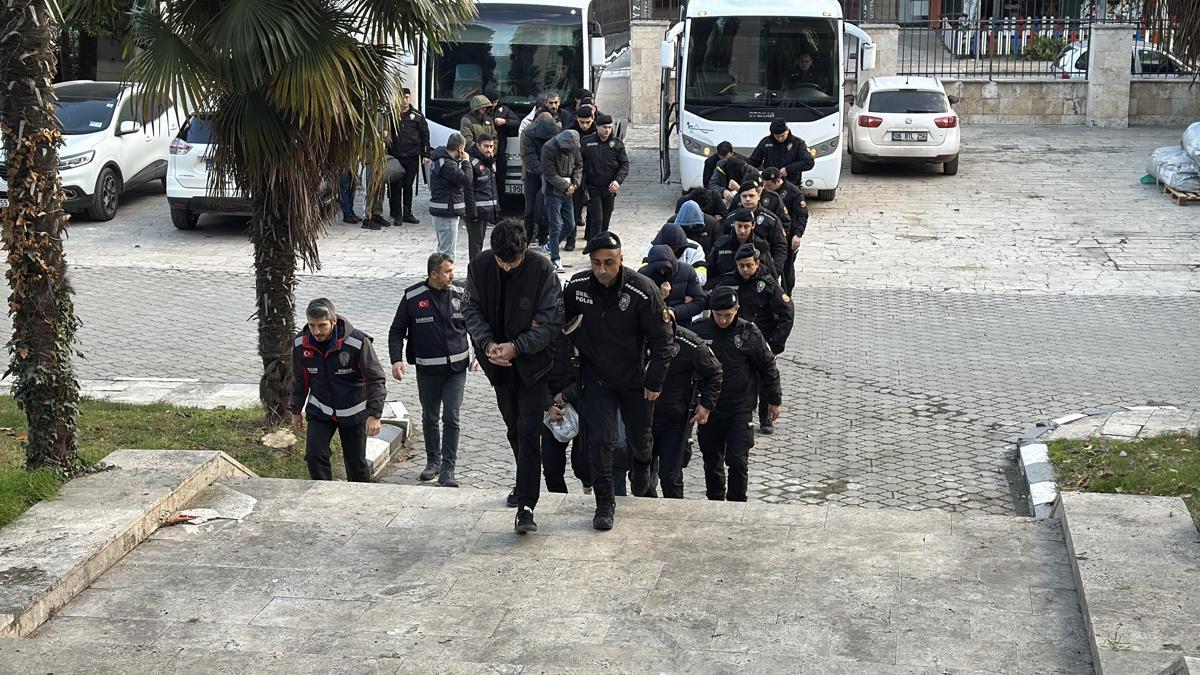 Samsun merkezli 'çocuk müstehcenliği' suçu soruşturmasında 17 şüpheli adliyede