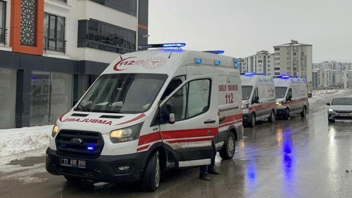 Elazığ’da zehirlenme paniği: 1’i çocuk 6 kişi hastaneye kaldırıldı