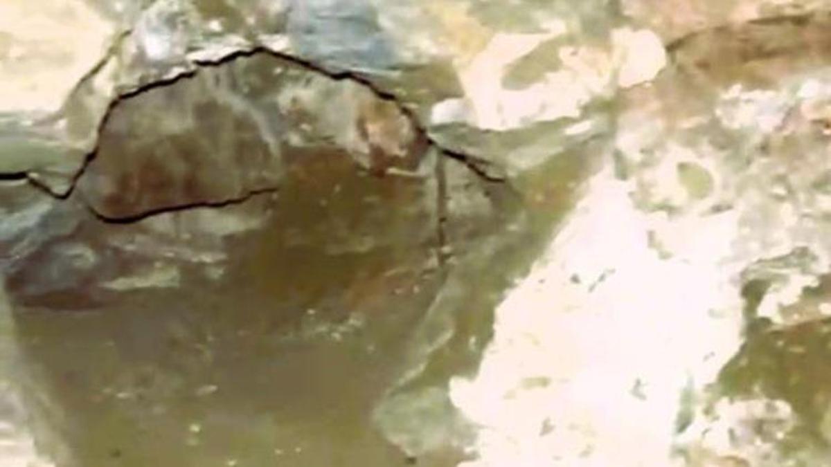 Denizli'de köylüler 300 yıllık hamamın içine girince donup kaldı