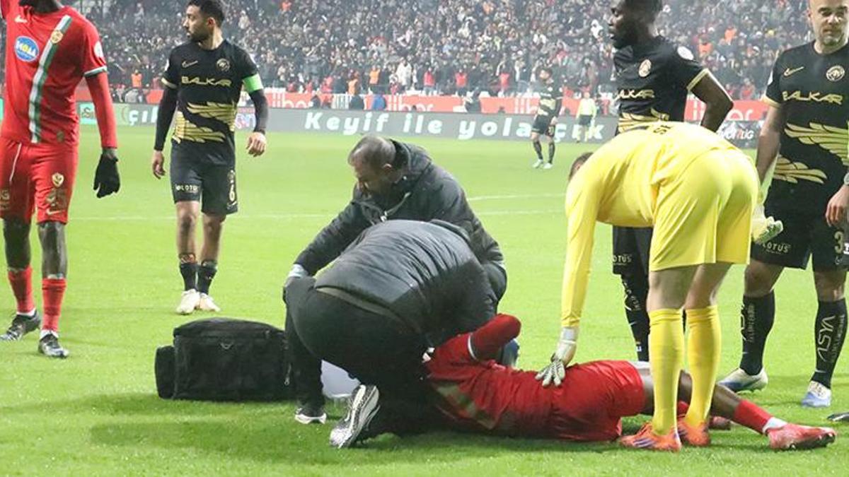 Amedspor'da Daniel Moreno depremi! 25 dikiş atıldı