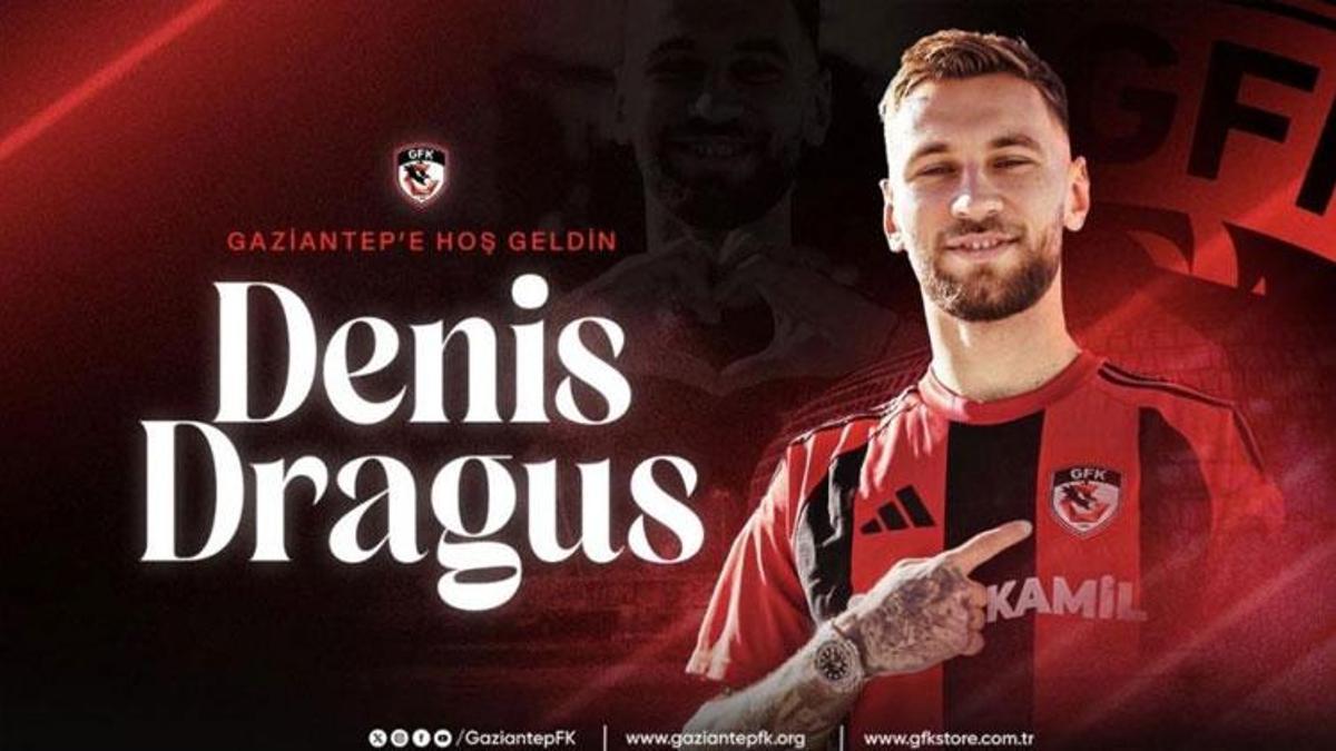 Gaziantep FK Denis Draguş'u kadrosuna kattı