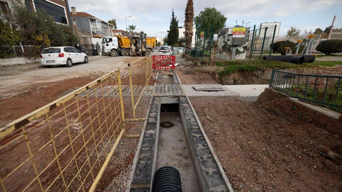 Bayraklı'da su baskınlarına 140 milyonluk çözüm