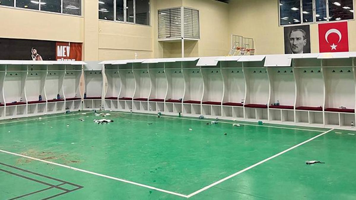 Spor salonu, Galatasaray’ın soyunma odası oldu