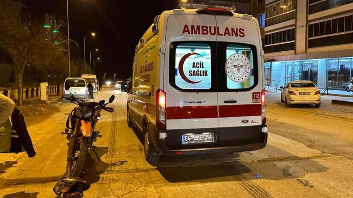 Motosikletin çarptığı yaya hayatını kaybetti: Kaza anı kamereda