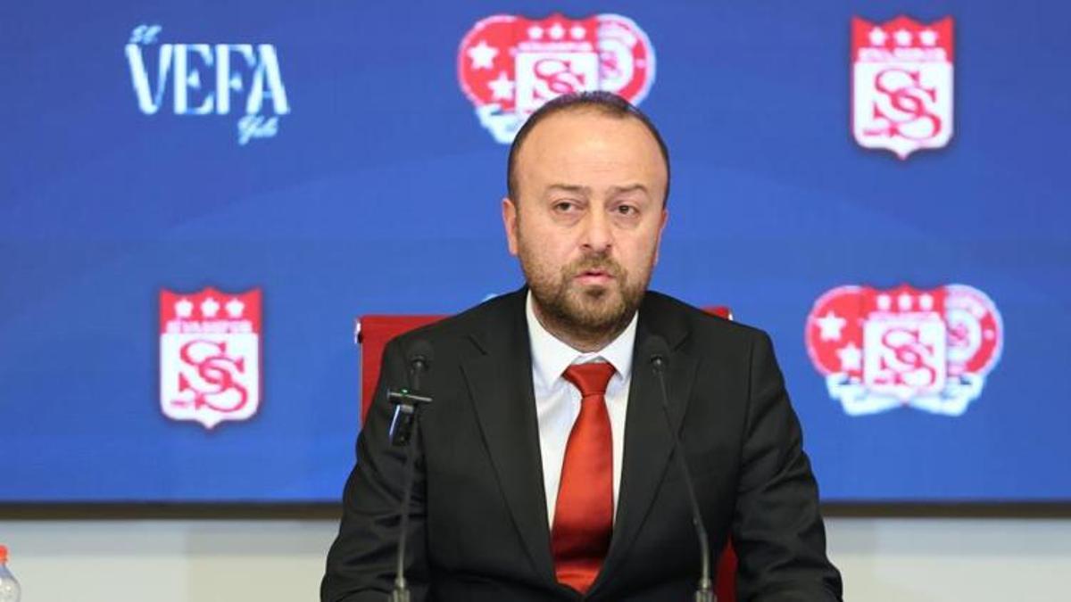 Sivasspor Başkanı Burak Özçoban itiraf etti: Süper Lig’deyken arkamızdan koşuyorlardı