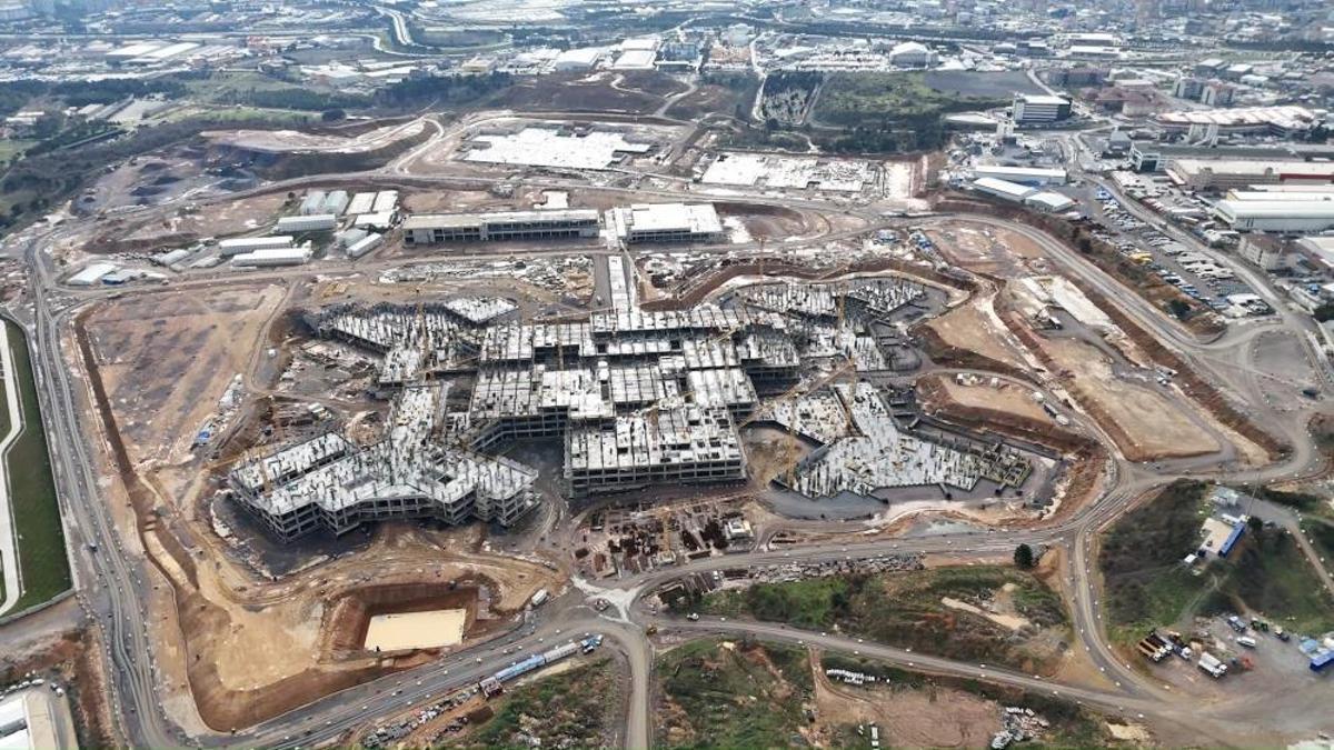 İstanbul'un kalbinde 6 hastaneden oluşacak: Dev kampüs yükseliyor