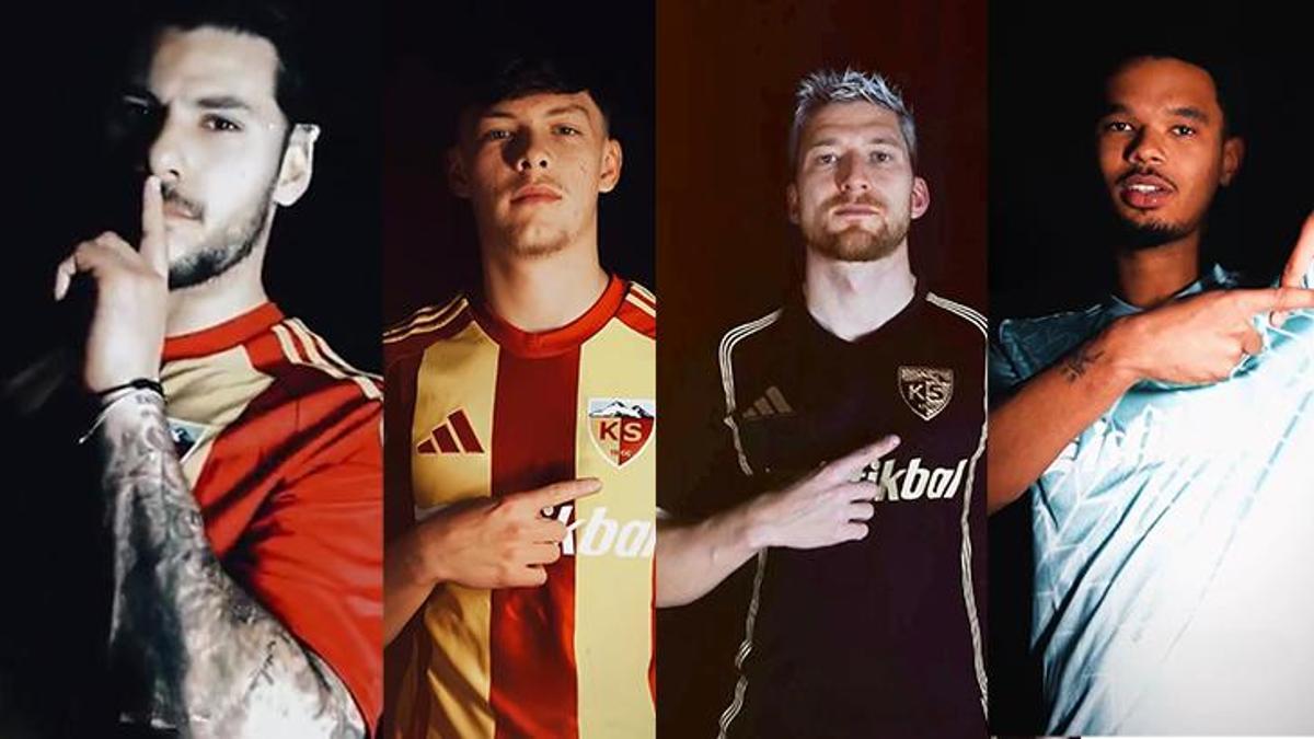 Kayserispor'dan transfer atağı! 4 futbolcu açıklandı