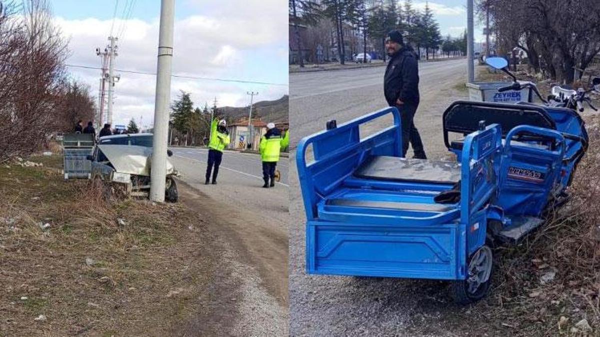 Afyonkarahisar'da otomobil mopedle çarpıştı: Anne hayatını kaybetti, oğlu ağır yaralandı