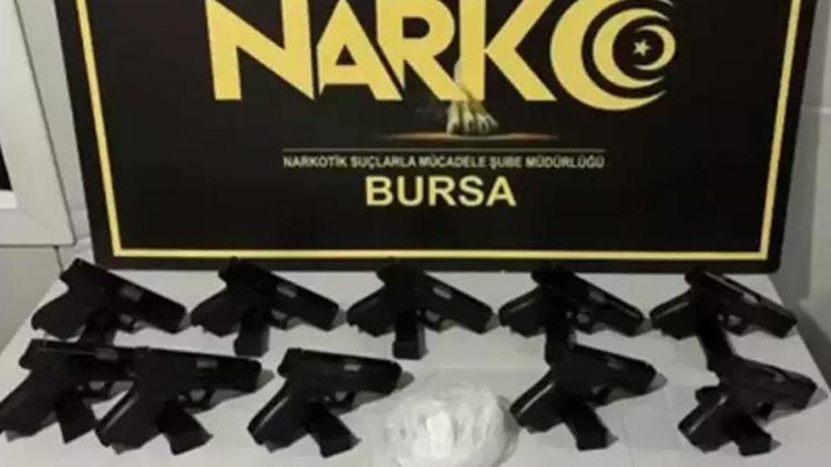 Bursa’da 55 gram kokain ele geçirildi; 3 gözaltı