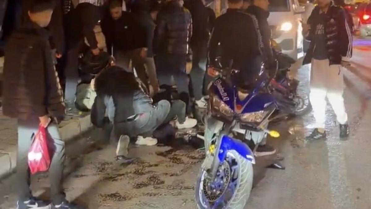 Nusaybin’de iki motosiklet çarpıştı: 3 yaralı