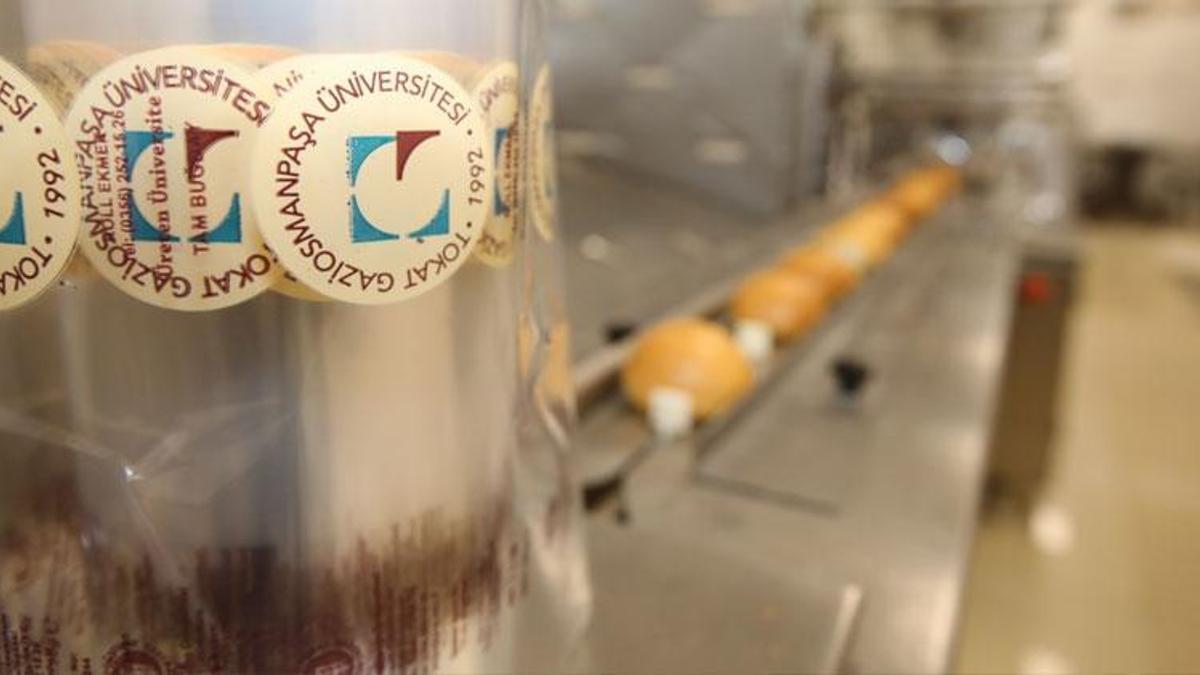 Tokat Gaziosmanpaşa Üniversitesi kendi ekmeğini üreterek 2 milyon TL tasarruf sağlandı