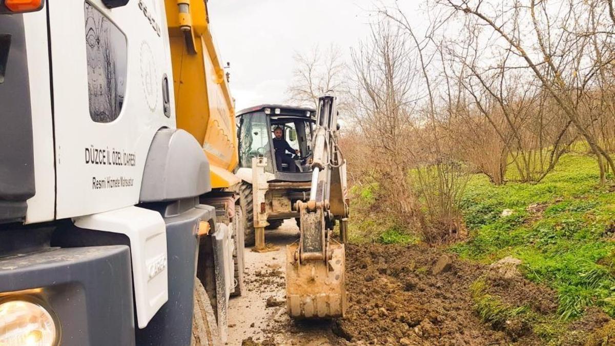 Düzce'nin köylerinde başladı: Şubat ayında hizmete giriyor
