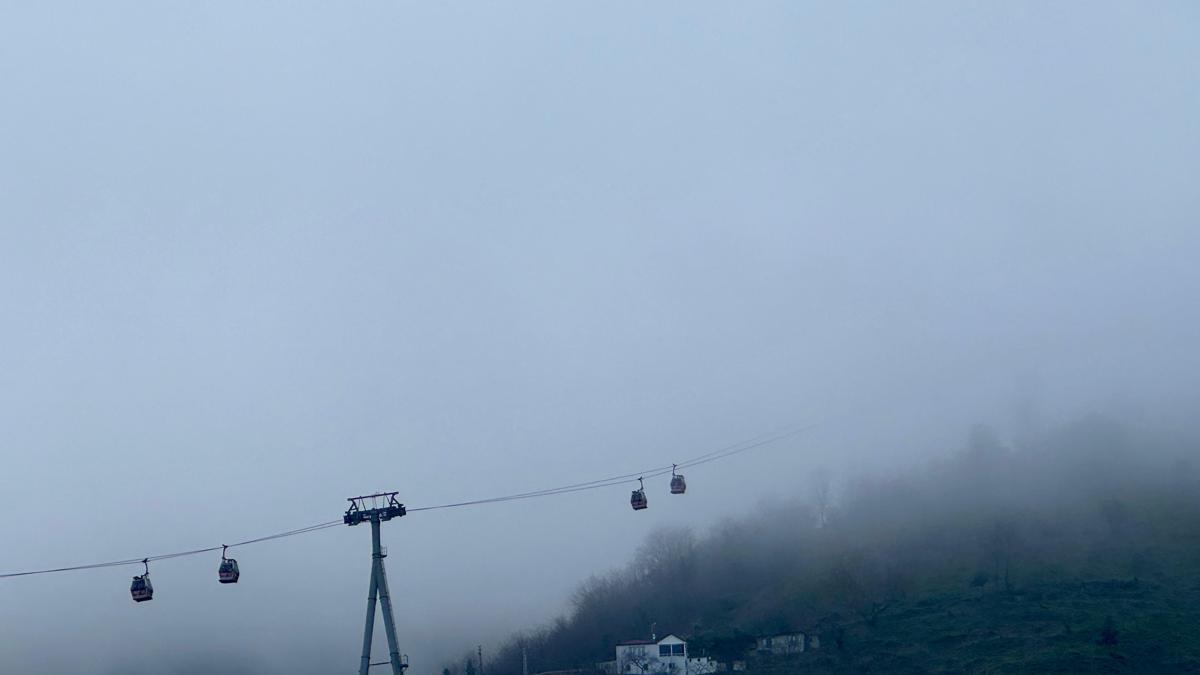 Ordu’da sis, güzel görüntü oluşturdu